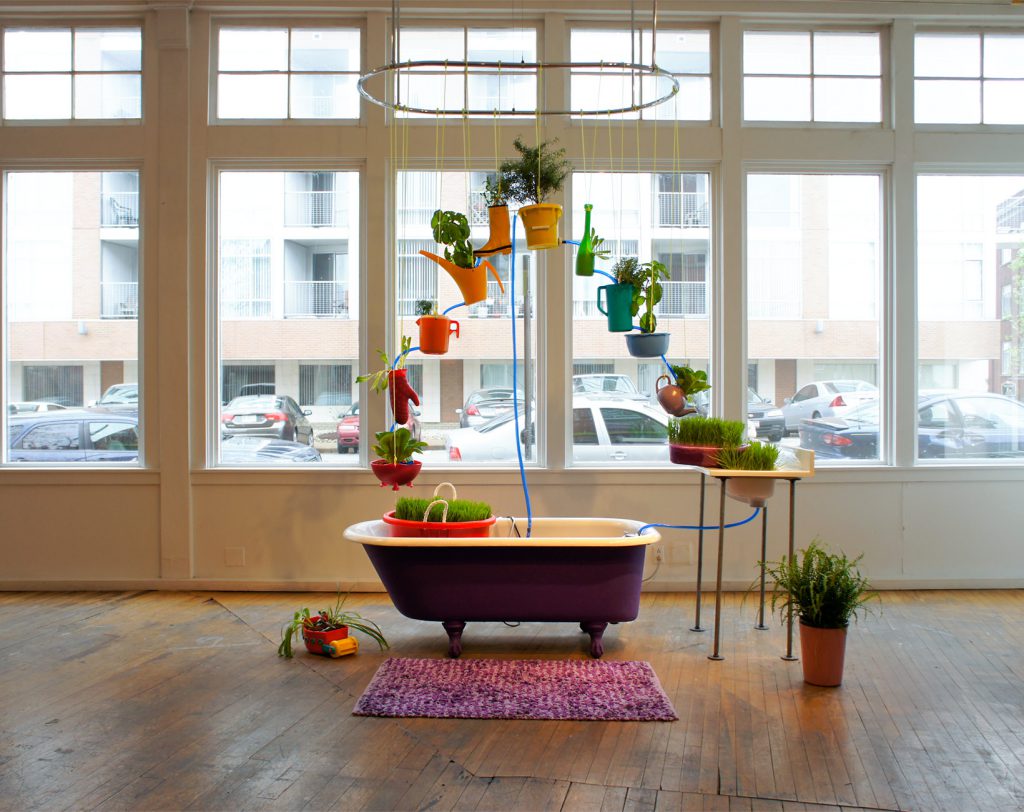 Rainbow installation view